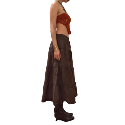 See U Girl Top - Burnt Orange