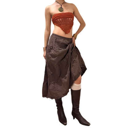 See U Girl Top - Burnt Orange