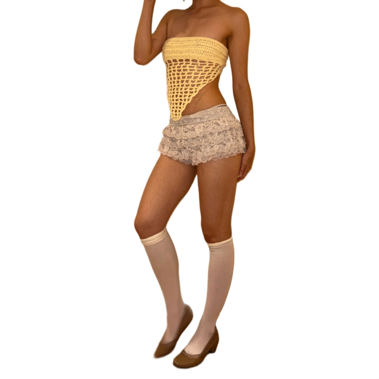 See U Girl Top - Cream