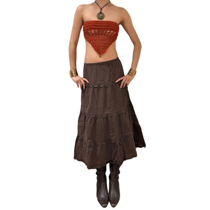 See U Girl Top - Burnt Orange